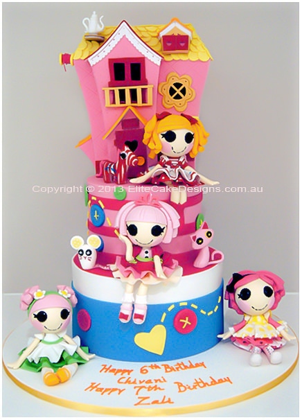 Lalaloopsy Birthday Cake for girls